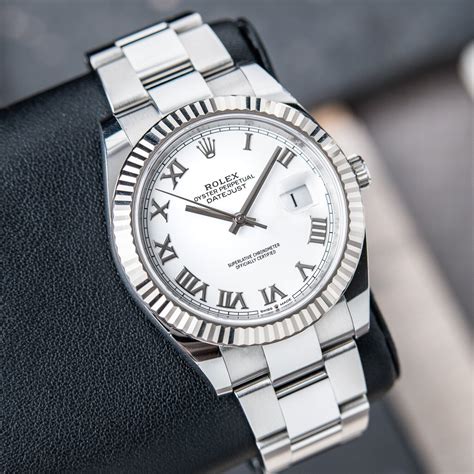 rolex datejust 41 roman dial|rolex datejust 41 price uk.